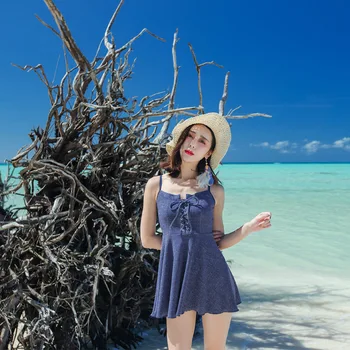 

Women's Swimsuit Bikini 2019 Swimming Lady Swimsuits One Piece Women Bathing Suits Woman Looks Sexy Hot Korean Solid Polyester