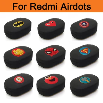 

Silicone Case Cover For Xiaomi MI Redmi AirDots Version Wireless Bluetooth Earphone TWS Charging Case Soft TPU Shell Funda