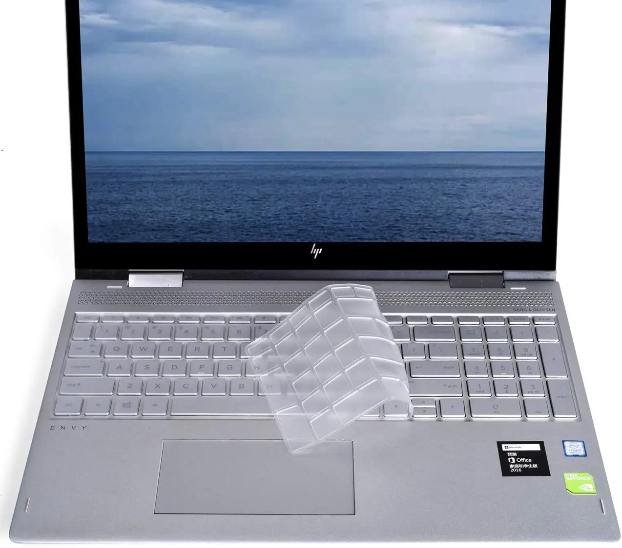 Per Il 2019 2018 Hp Envy X360 15.6 " / Hp Pavilion 15.6/ Hp Envy 17.3" Computer Portatile/Hp Spectre X360 Sottile Tpu Della Tastiera Della Copertura D