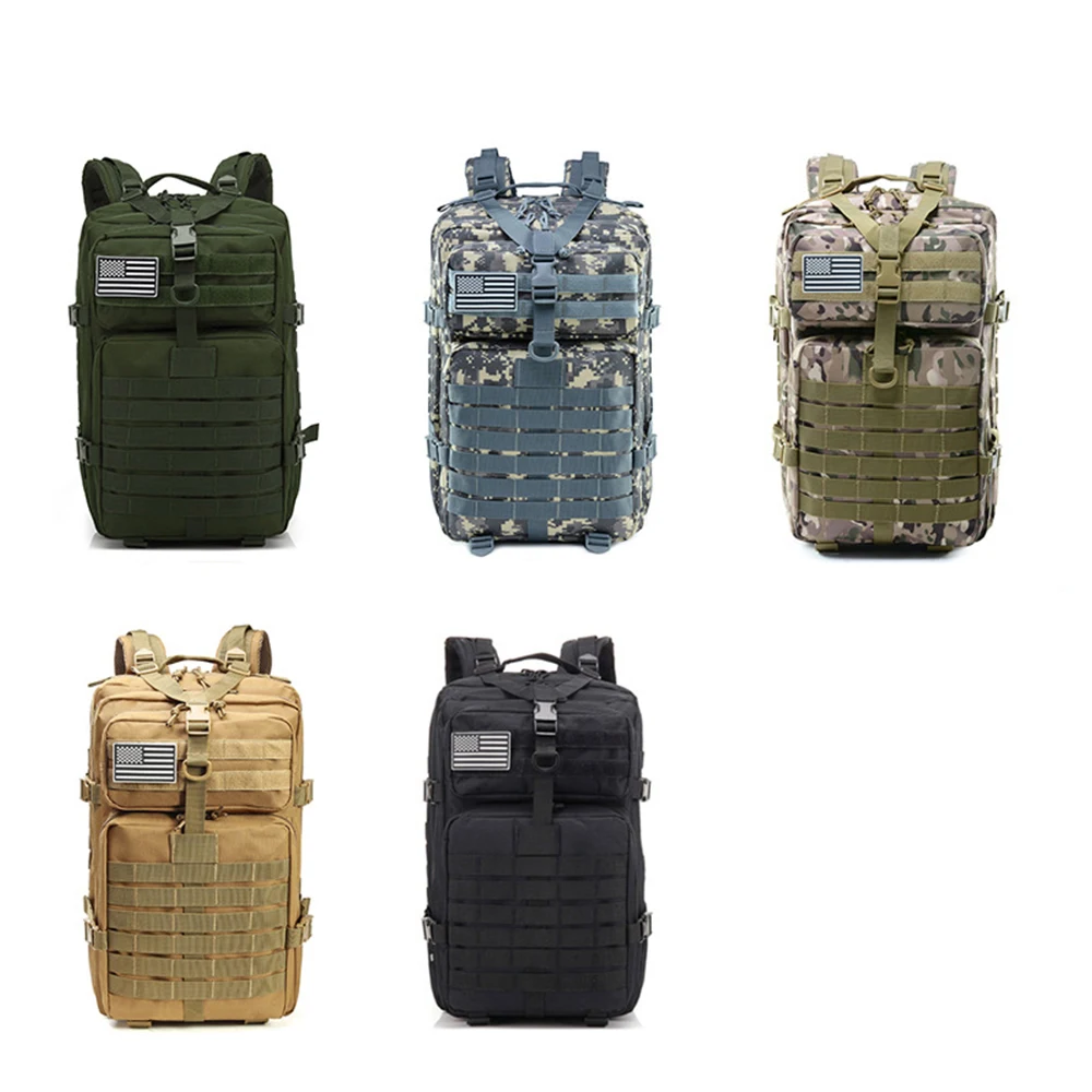 Men Large Capacity Tactical Backpack 30/50L Army Military 3P Softback Outdoor Waterproof Bug Rucksack Hiking Camping Hunting Bag