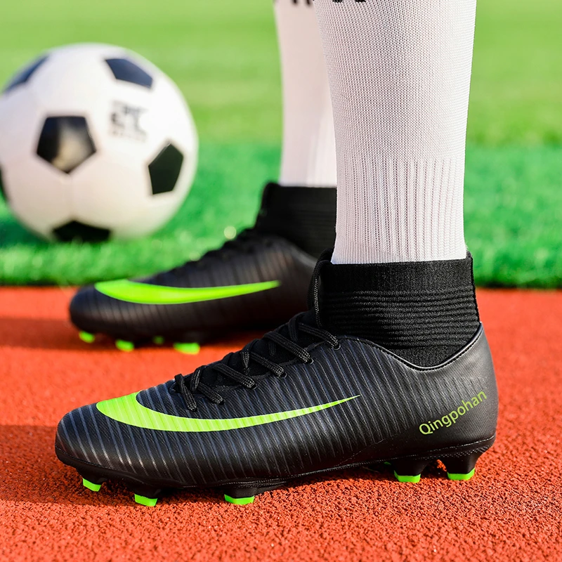 deficiencia Cancelar ocupado Zapatos de fútbol para hombre, botas altas con tacos, botines TF AG,  2021|Calzado de fútbol| - AliExpress