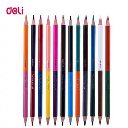 Балык Творческий dichromatic professional цветные карандаши для школы малыш рисунок книги по искусству поставка качество масла дерево пастельн