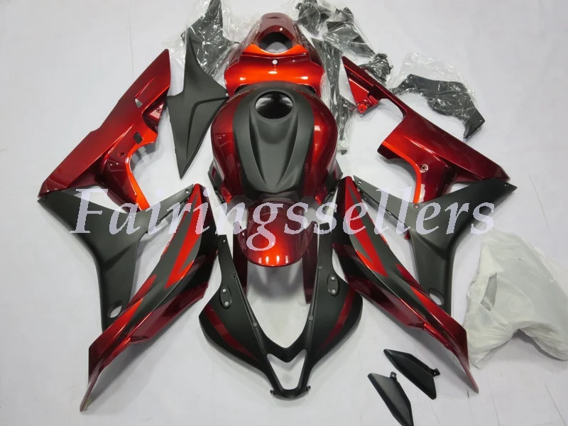 Набор впрыскивателей Мотоцикл Обтекатели Наборы подходит для Honda CBR600RR F5 07 08 2007 2008 обтекатель комплект матовый черный Repsol