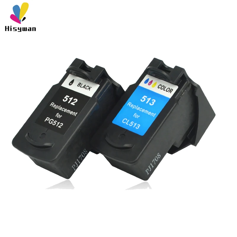 Hisywan PG512 CL513 чернильный картридж для Canon PG 512 CL 513 pixma mp230 mp250 MP240 MP270 MP480 IP2700 принтер