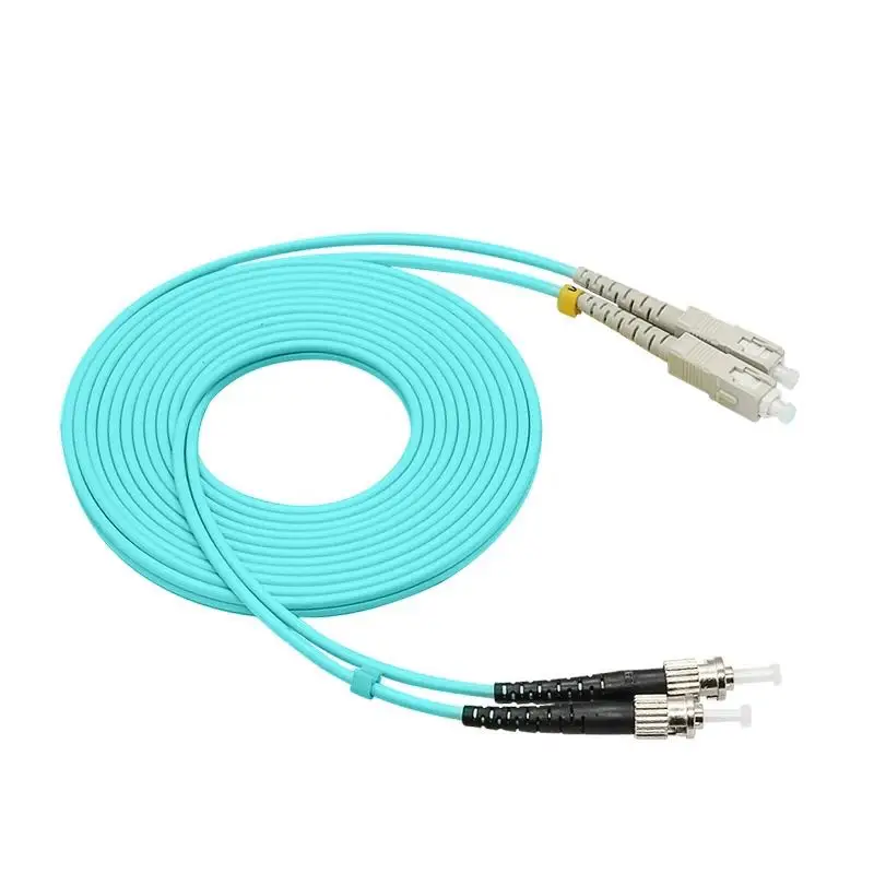 

SC/UPC-ST/UPC Multi-Mode OM3 Fiber Cable Multimode Duplex Fiber Optical Jumper Patch Cord