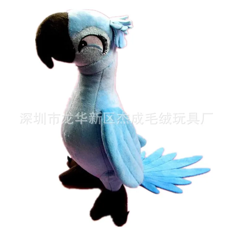 Rio Rio2 Jingang Parrot плюшевая игрушка кукла-одна подставка