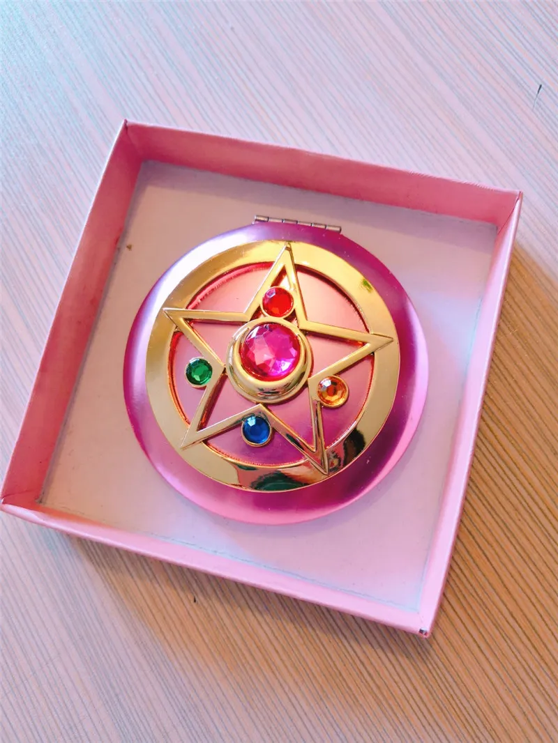 Косплей Sailor Moon Tsukino Usagi Periphery трансформирующееся зеркало лунный свет серия памяти персональное девушка портативное зеркало для макияжа