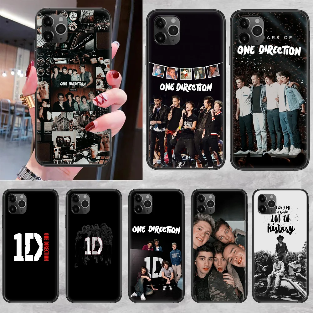 Чехол для телефона Band One Direction 1D водонепроницаемый 3D чехол iphone 5 5s se 2 6 6s 7 8 12 mini plus X XS
