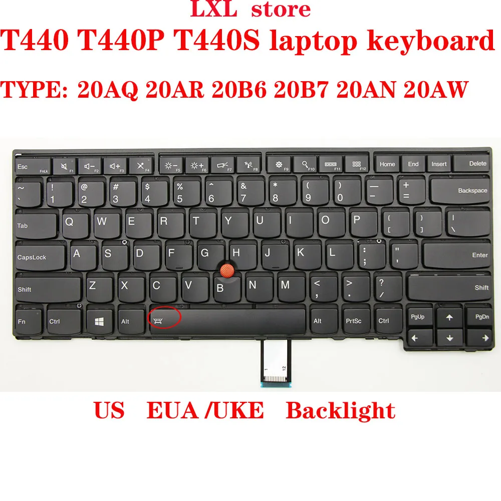 T440 T440P T440S Клавиатура для ноутбука Thinkpad US EUA/UK Клавиатура с acklight CS13TBL-USE FRU 04X0101 00HW837 04X0139 01AX310