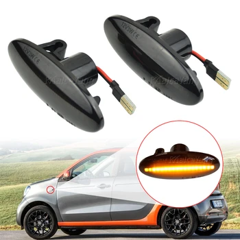

Dynamic Turn Signal LED Light For Smart Forfour W453 2015 2016 2017 2018 2019 Blinker Flashing water Side Marker Indicator