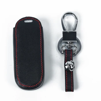 

Attachment Remote Key Case Cover PU Leather Soft Chain For Mazda 2 3 5 6 CX5 CX7