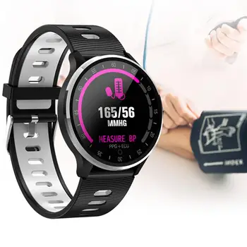 

696 L7 smart watch men Metal Dynamic Heart Rate Blood Pressure Oxygen Sleep Monitoring Waterproof Fitness Tracker smartwatch