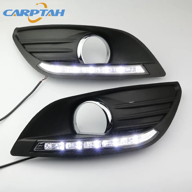 Светодиодный ные дневные ходовые огни для Ford Focus 2 Sedan 2009 2010 2011 водонепроницаемые