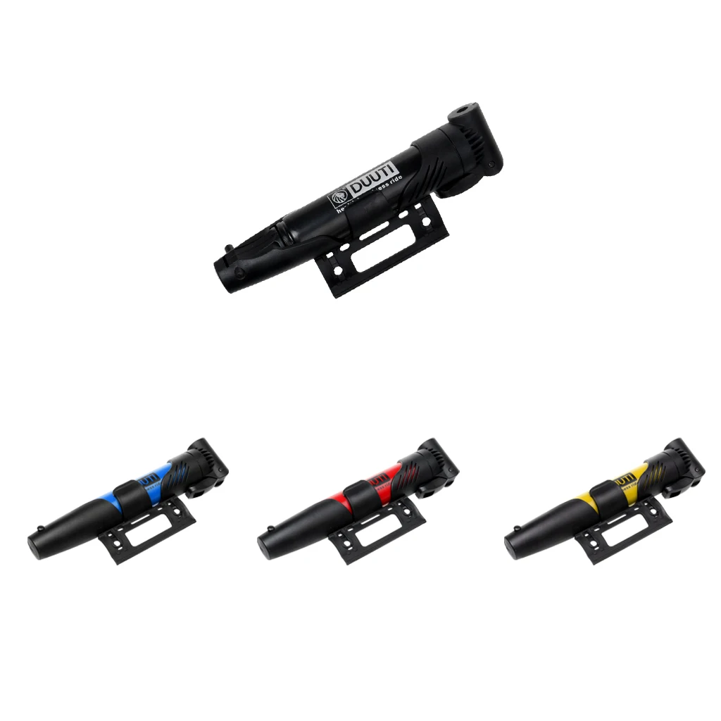 DUUTI Mini Portable Bike Bicycle Cycling Tyre Inflator Inflating Air Pump