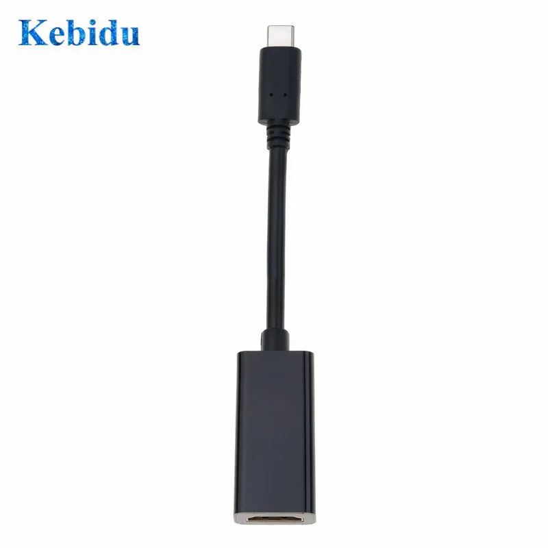 KEBIDU Тип C к HDMI 4 к 60 Гц USB 3,1 USB-C HDMI адаптер кабель конвертер мужчин и женщин для samsung S9/8 Plus htc HUAWEI LG G8