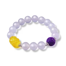 Светильник Роскошные ювелирные изделия личи желе ziyun мать мифическое дикое животное пчелиный воск браслет ручной шнур для мужчин и женщин