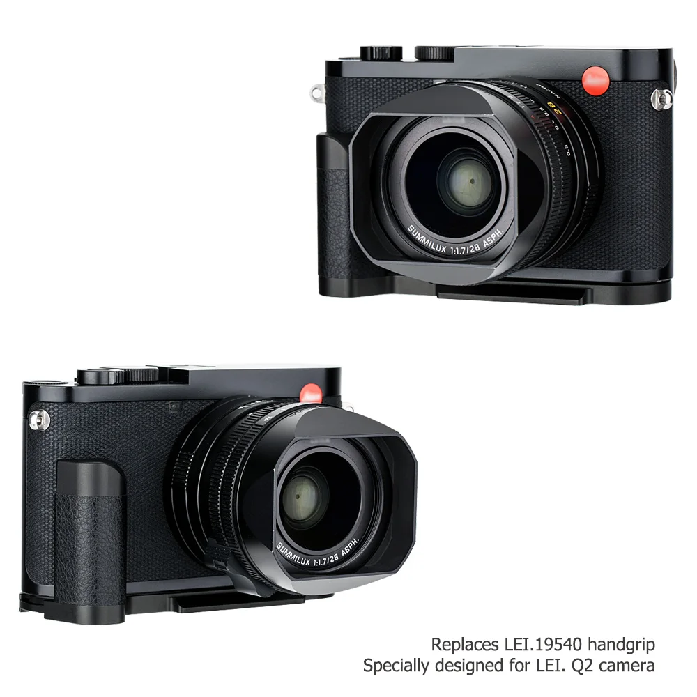 Haoge HG-Q2B Handgriff-Halterung für Leica Q2 Kameragehäuse 