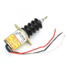 12 В стальной корпус дизельного двигателя отключение Соленоидный клапан выключения Замена Комплект AM124379 соленоидный выключатель