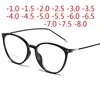 Cat Eye Finished Myopia Glasses Women Men Short Sight Spectacles Diopter -0.5  -1.0 -2.0 -2.5 -3.0 -4.0 To -8.0 1