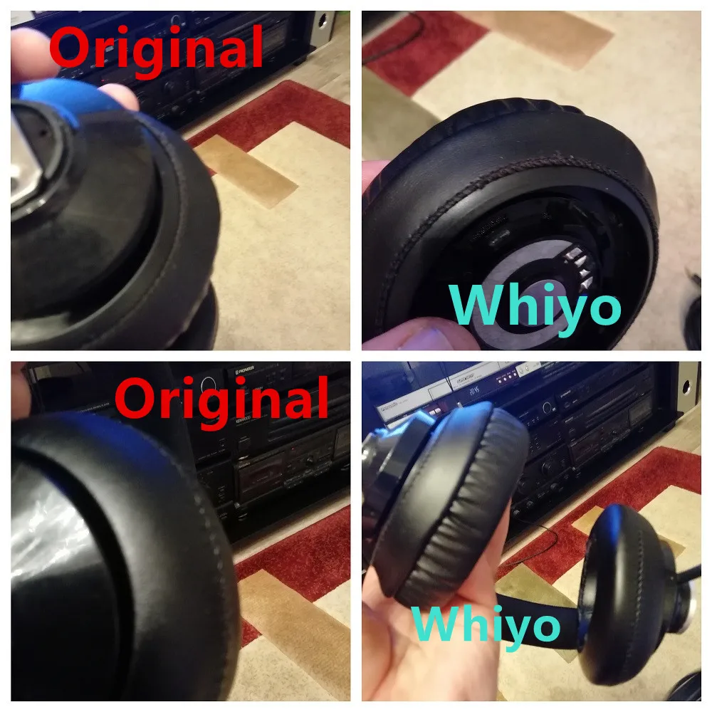 Whiyo 1 пара наушников Замена для Philips SHP6000 SHP 6000 наушники Spnge