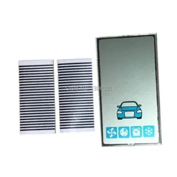 

10PCS/lot A93 LCD display Screen Zebra Paper for 10 PCS Russian Car Alarm System Two-way LCD Remote Control Key starline A93