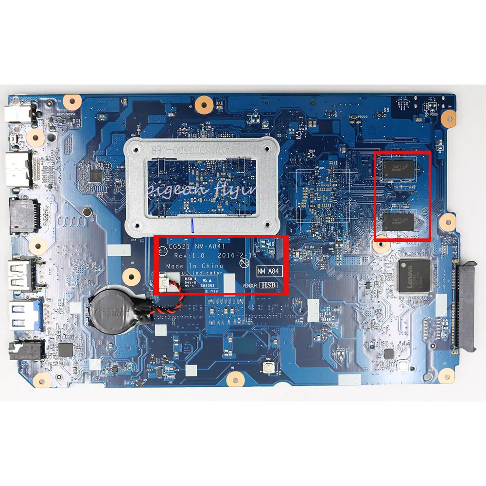 Deals  80TJ for ideapad 110-15 ACL laptop motherboard NM-A841 CPU:A4-7210 DDR3 GPU:R5-430M 2GB FRU: 5B20L4