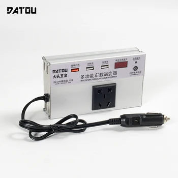 

300W Car Power Inverter 12v/24V 220v Charger Converter Adapter USB Charge Low Power Portable voltage Converter Transformer