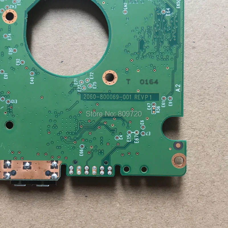 Lógica do Pwb de wd p1 para a Recuperação de Dados Wd10sdzw do Reparo do Disco Rígido de 3.0 Placa Hdd 2060-800069-001 Rev Usb - Imagem 4