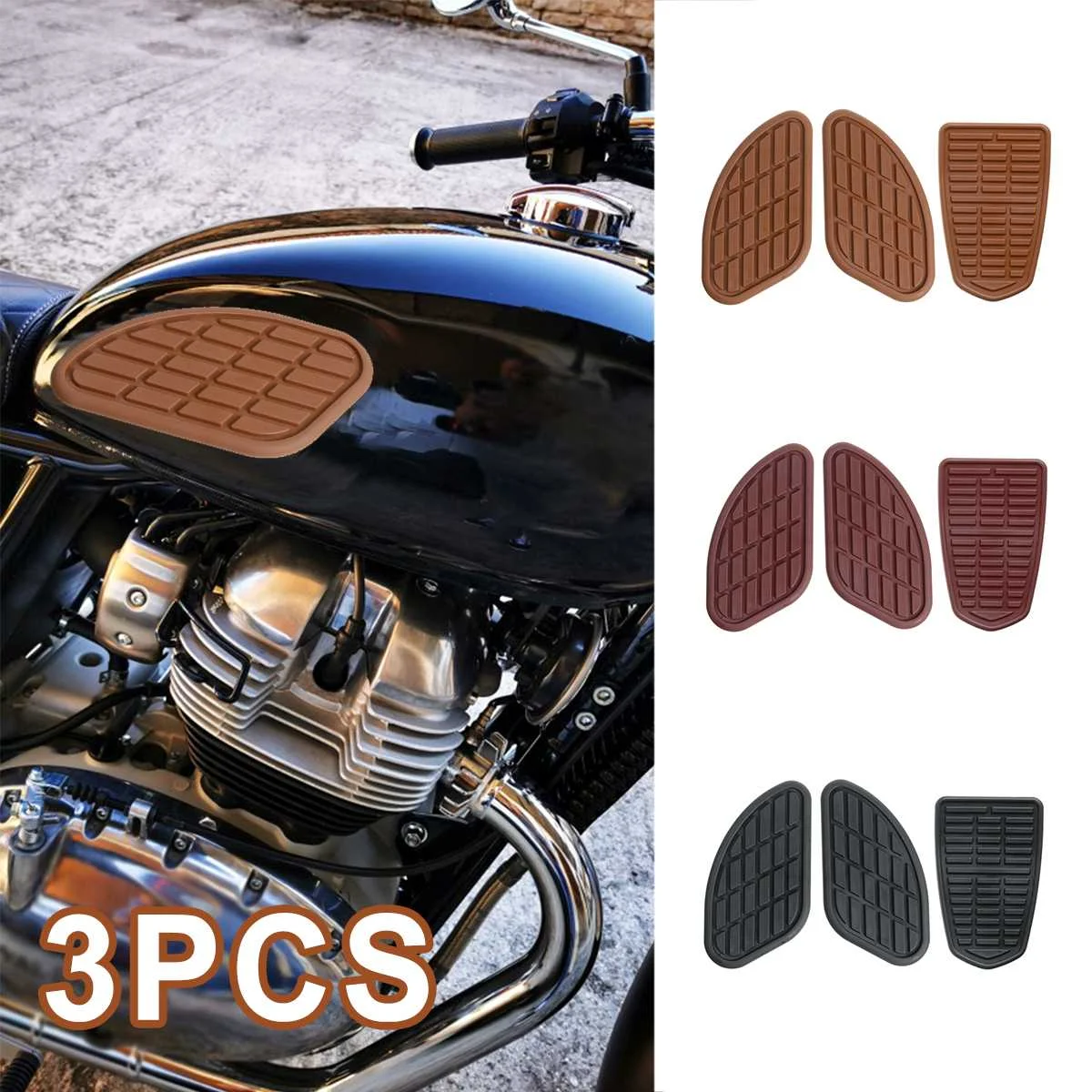 Motorcycle Tank Pads Cafe Racer Reviewmotors.co