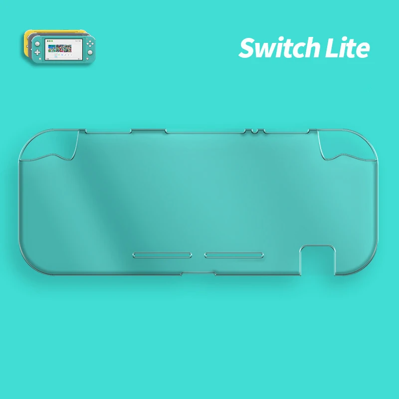 Прозрачный чехол для nintendo Switch Lite, защитные аксессуары, жесткий чехол для nintendo Switch Lite