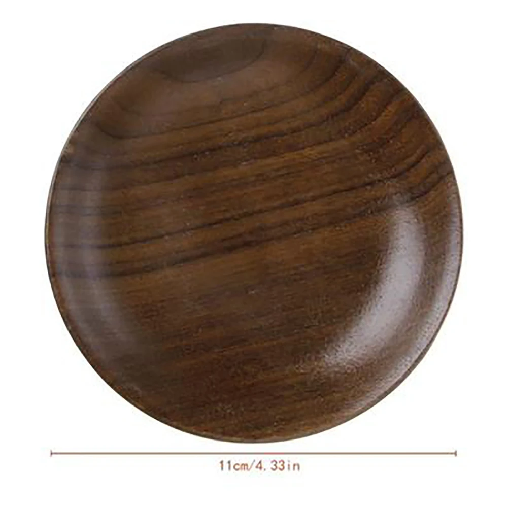 Wooden Plate for Cake Fruit Dessert Serving Trays Creative Wedding Birthday Party Afternoon Tea Tray - Цвет: Зеленый