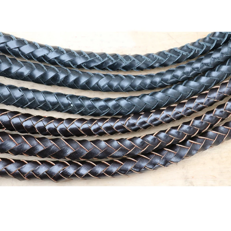 70CM& 80CM Hand Made Braided Riding Whips For Horse Racing Cowhide Leather Equestrian Horse Whip Equestrian Equipment