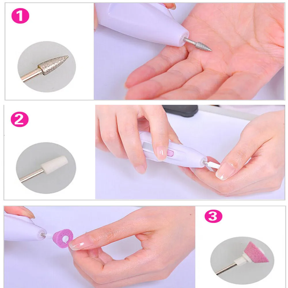 5-In-1-Combination-Nail-Trimming-Kit-Electric-Salon-Shaper-Manicure-Pedicure-Polish-Tool