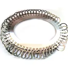 304 из нержавеющей стали в переменного тока, 50-положение клавиатуры брелок 1,5 мм утолщенной кольцо для ключей, брелки для ключей с кольцом, толщина 1,5 мм