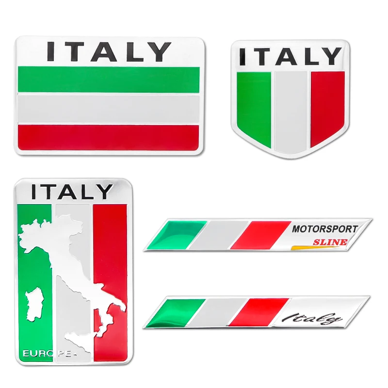 

Badge Sticker 3D Italy Map National Flag Badge Emblem Deutsch Car Sticker Decal Grille Bumper Window for Motorcycle/car