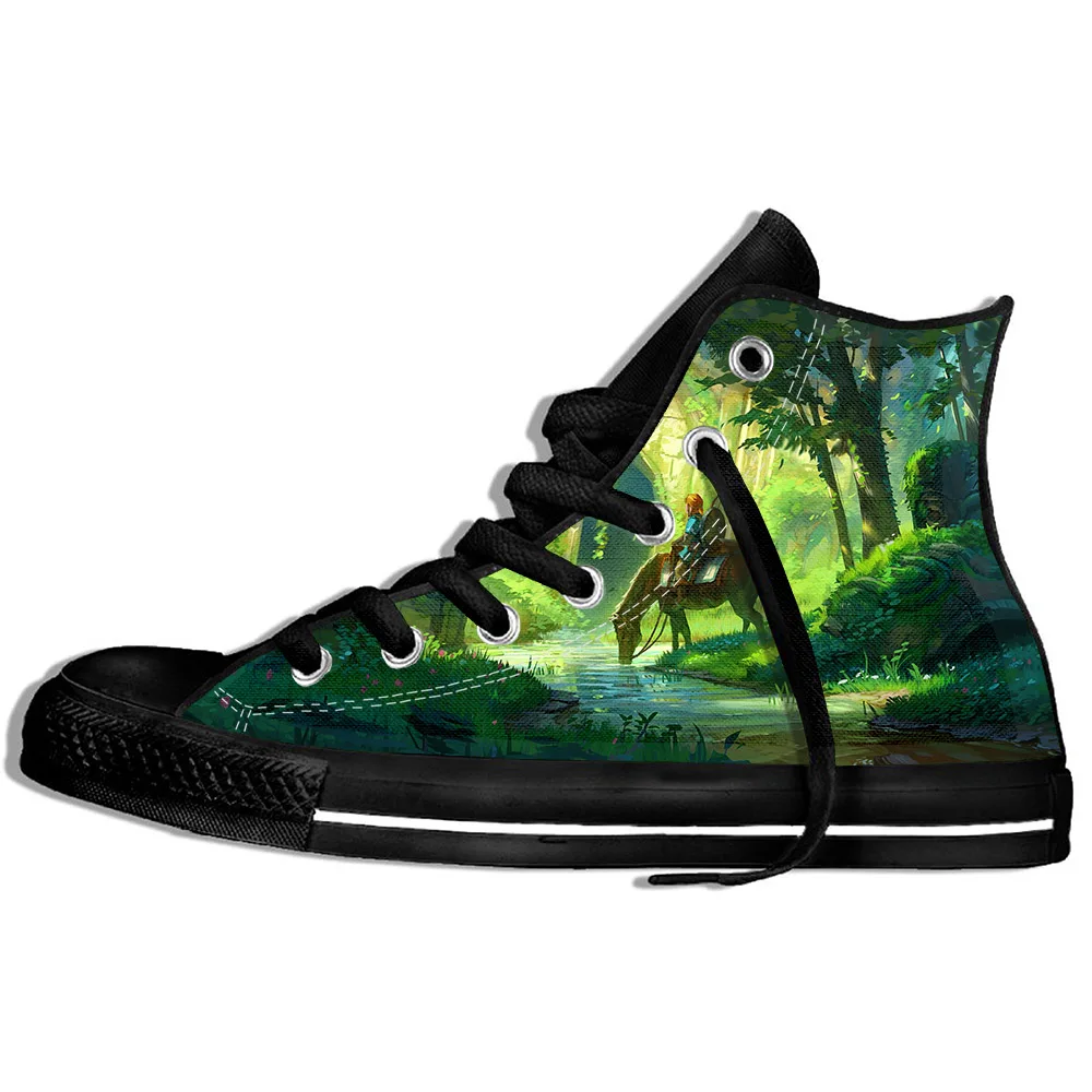 

2019 hot fashion Legend of Zelda 3D casual shoes for men/women high quality 3D printing Legend of Zelda Canvas Shoes