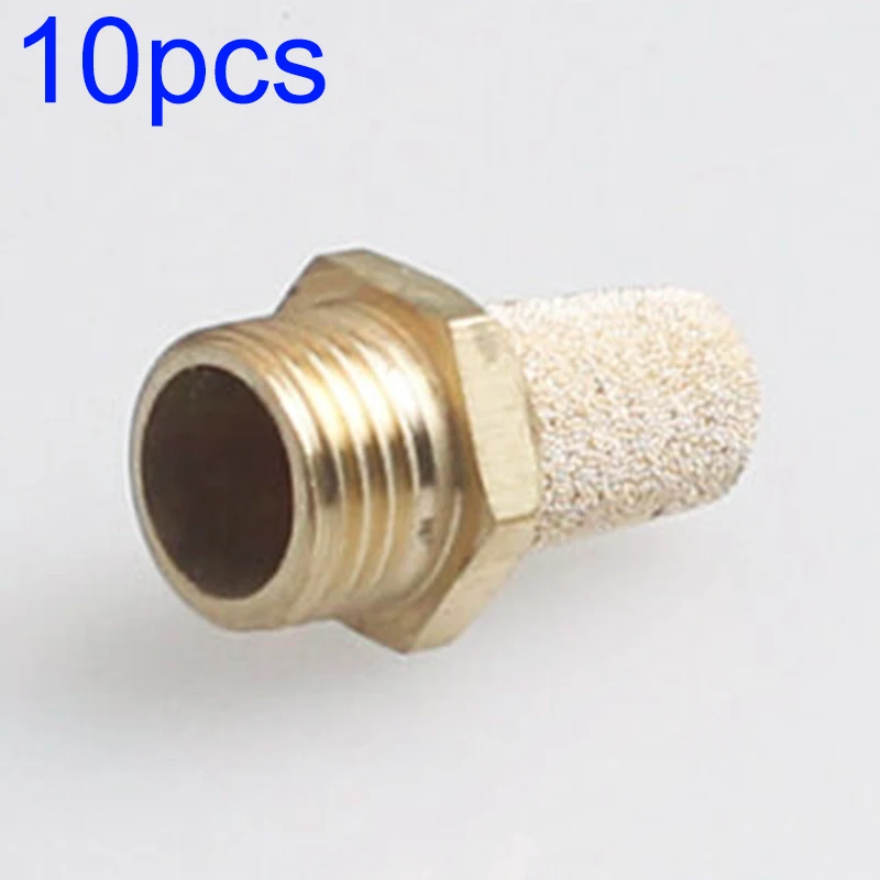 

1/4BSP Thread Sintered Brass Pneumatic Muffler Air Exhaust Silencer Replace Set