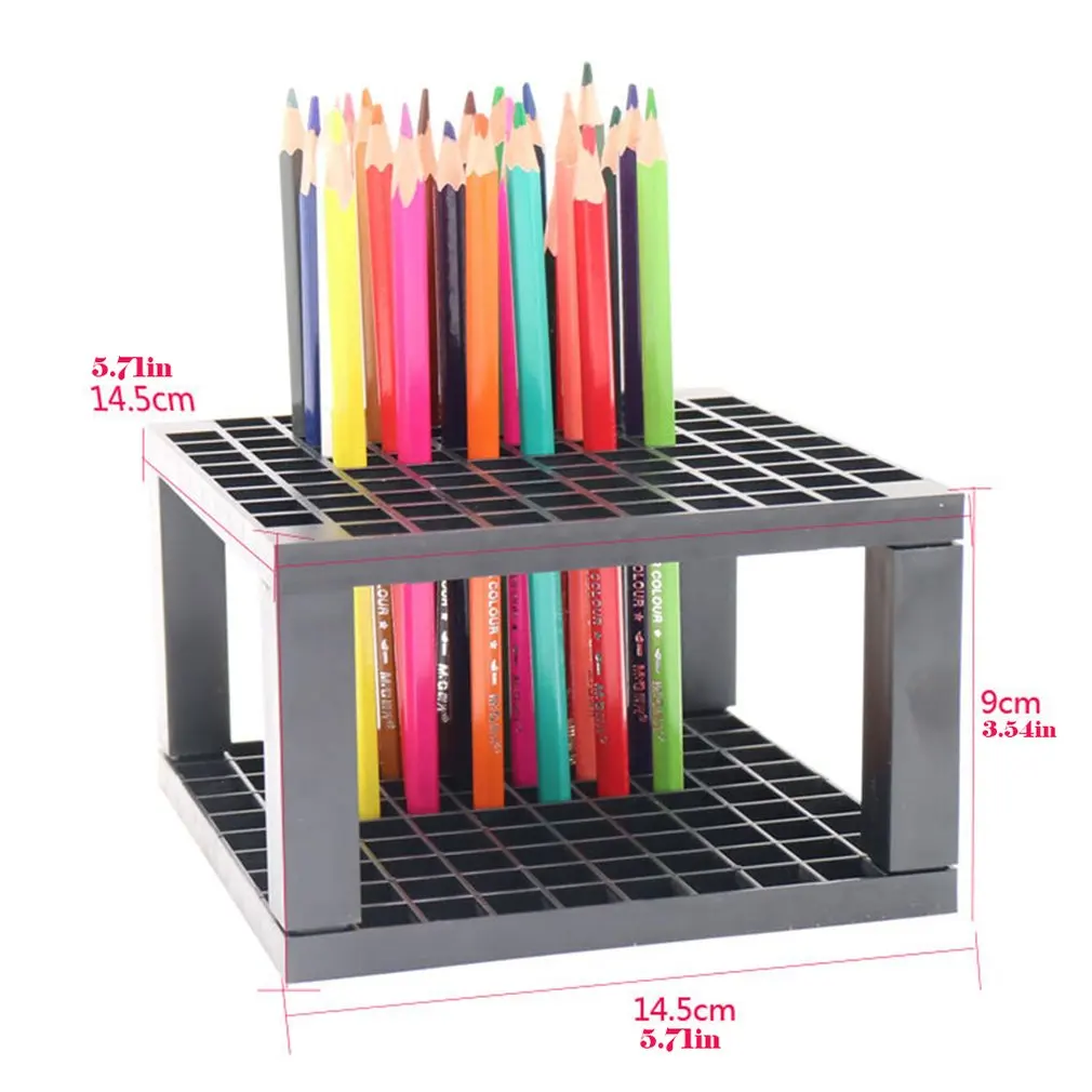 96 отверстий карандаш и кисть держатель художника съемный карандаш держатель для ручки краски кисти цветные карандаши маркеры
