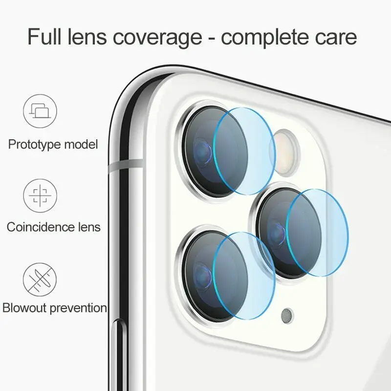 

2pcs Tempered Camera Protective Glass for iPhone 7 X XR 11 Screen Protector XS Max Pro 11 Glass for iPhone 7 8 Plus X XS Glas