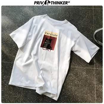 

Privathinker Men Woman Print Tee Tshirts 2020 Streetwear T-Shirt Girls Casual Korean Loose Female Summer Funny Clothes Fashions