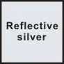 2 фото/упаковка 200 мм X 25 мм велосипедная рамка наклейка s велоспорт наклейки светоотражающие декоративные наклейки DH без Фоновые наклейки стикер - Цвет: Reflective Silver
