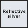 Reflective Silver 2 фото/упаковка 200 мм X 25 мм велосипедная рамка наклейка s велоспорт наклейки светоотражающие декоративные наклейки DH без Фоновые наклейки стикер - Цвет: Reflective Silver