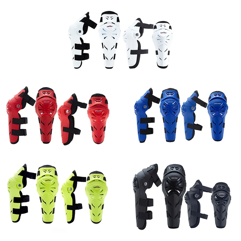4pcs/set Elbow Knee Sleeve Pad Breathable Windproof Arm Leg Protective Guard Outdoor Cycling Motorcycle Sportswear Accessories