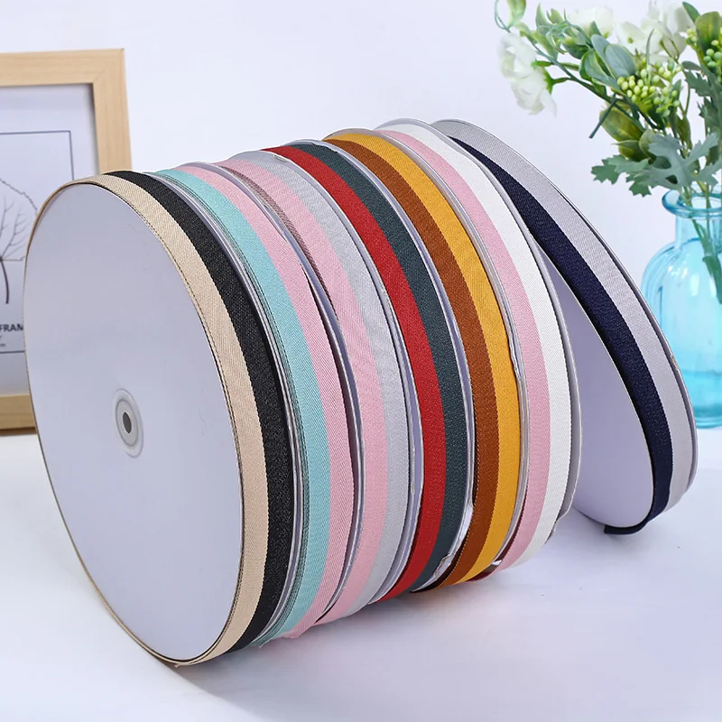 

Double Stripe Cotton Grosgrain Ribbons Wholesale 100yards 38 25 15 10 6mm DIY Hair Bow Accessories Garment Satin Handmade Brooch