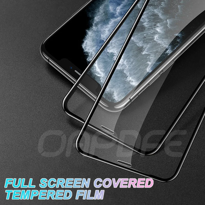 100D защитное закаленное стекло для iPhone 11 Pro X XR XS Max Защитное стекло для iPhone 8 7 6 6S Plus защитная пленка
