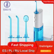 Xiaomi Soocas W3 портативный ирригатор для полости рта USB Перезаряжаемый водный Стоматологический Ирригатор для чистки зубов струя воды зубочистка