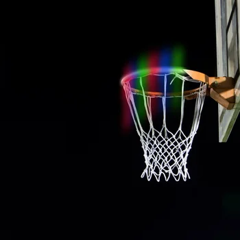 

Outdoor Solar LED Light Basketball Hoop Rim Lamp for Children Game Playing At Night LED Strip Lamp Shooting Accessories
