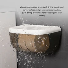 Ванная комната Туалетная рулонная бумага держатель настенное крепление пластиковая ванная комната, туалет бумага держатель телефона с подвесная полочка коробка для хранения бумаги