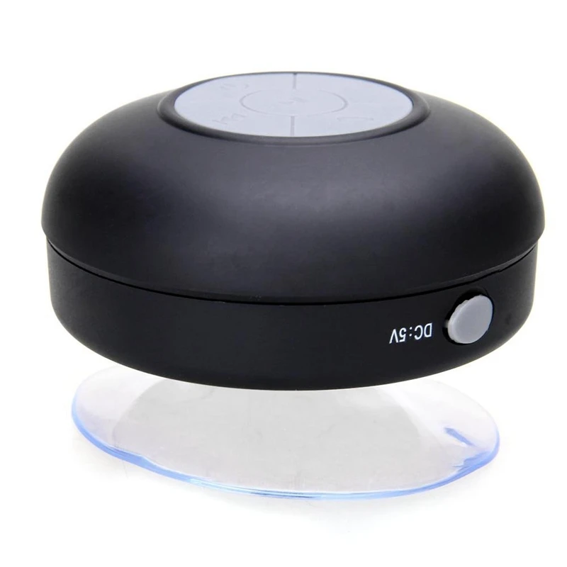 Круглый водонепроницаемый беспроводной Bluetooth Душ динамик громкой связи