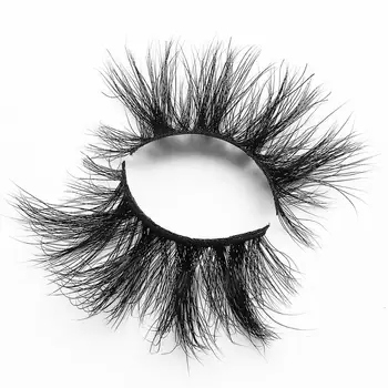 

5D 25mm Mink Lashes Wholesale Handmade Full Strip False Eyelashes In Bulk Long Fluffy Eyelash Extension Tool 10 Pairs/Lot